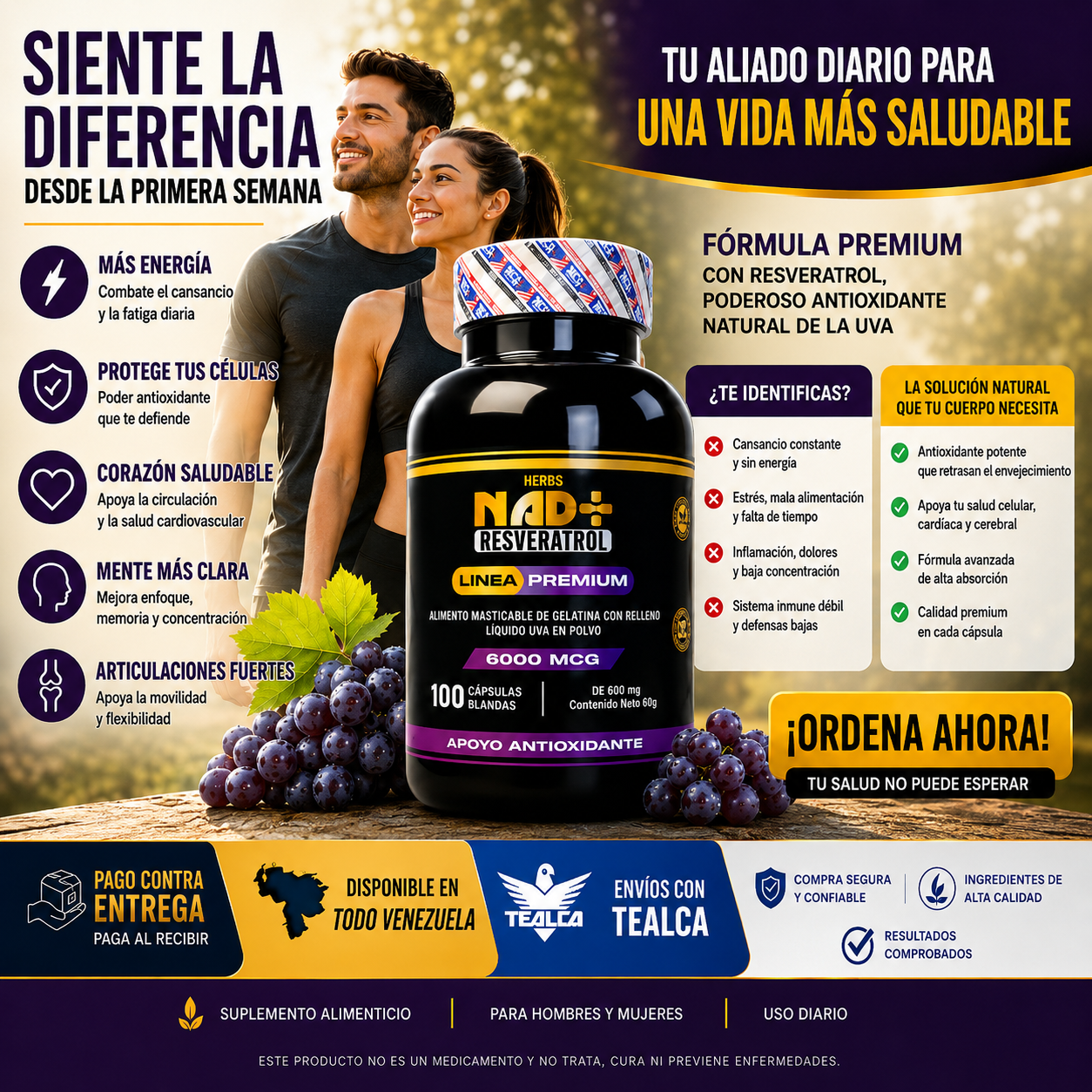 NAD + Resveratrol Original.