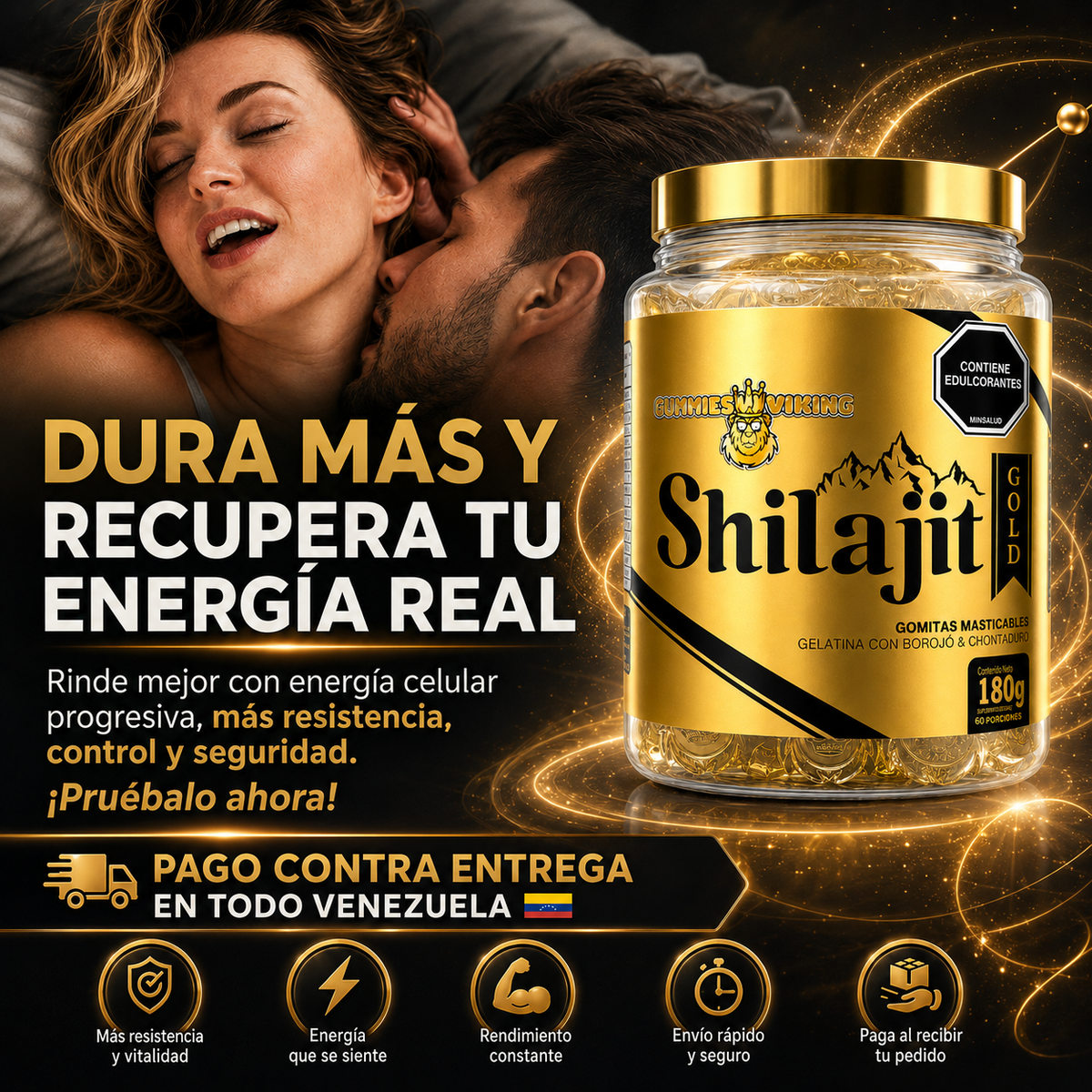 Shilajit 60 Gomitas Edición Especial & Limitada
