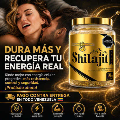 Shilajit 60 Gomitas Edición Especial & Limitada