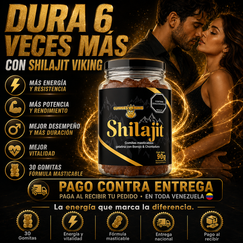 Shilajit 30 Gomitas Edición Especial & Limitada