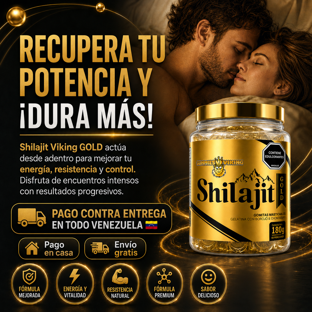 Shilajit 60 Gomitas Edición Especial & Limitada