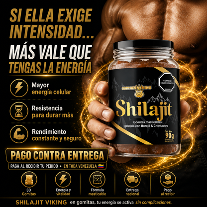 Shilajit En Gomitas Edición Especial & Limitada.