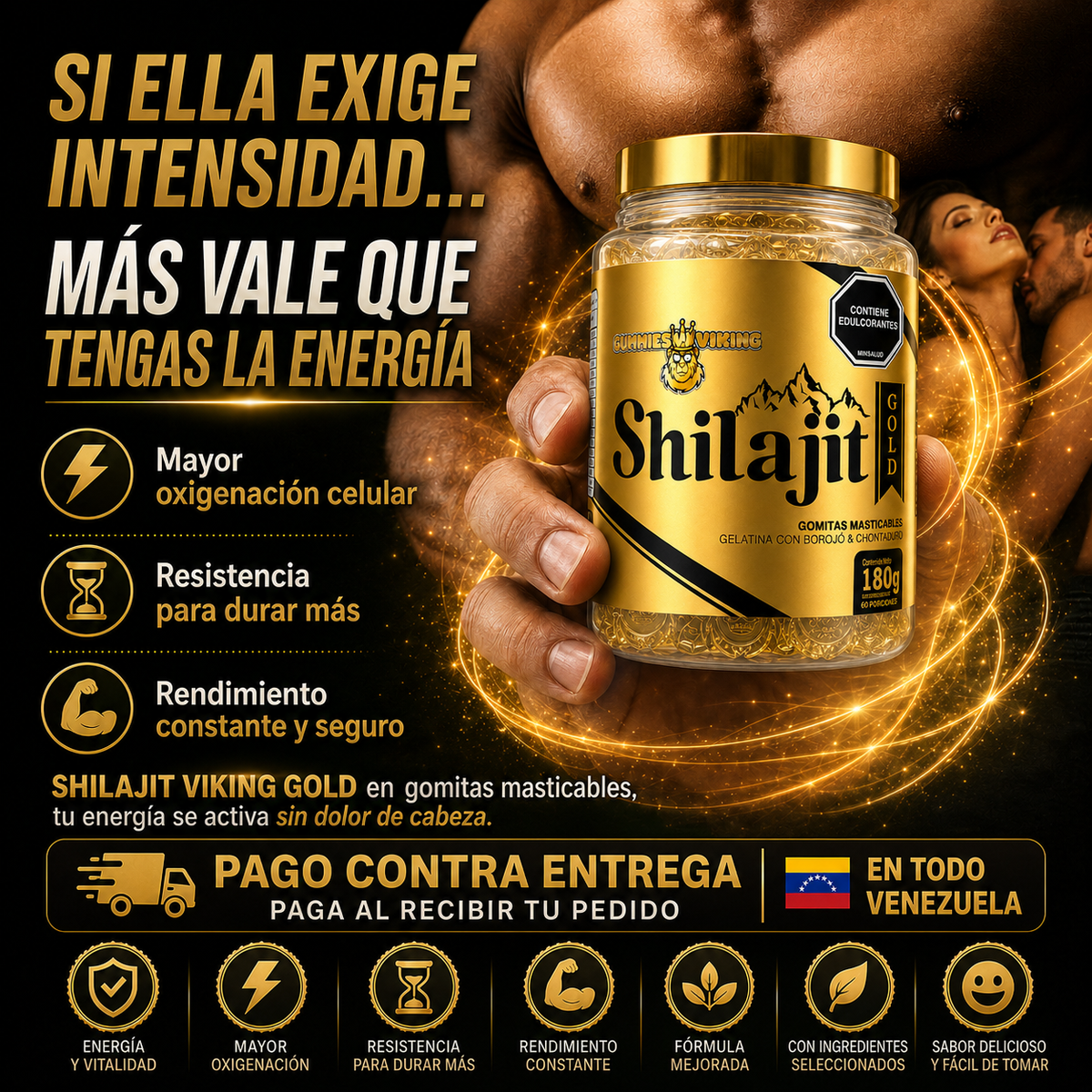 Shilajit 60 Gomitas Edición Especial & Limitada
