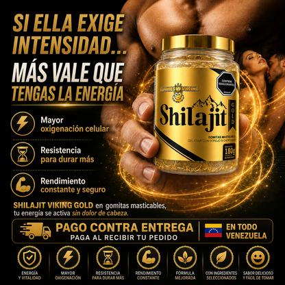 Shilajit 60 Gomitas Edición Especial & Limitada