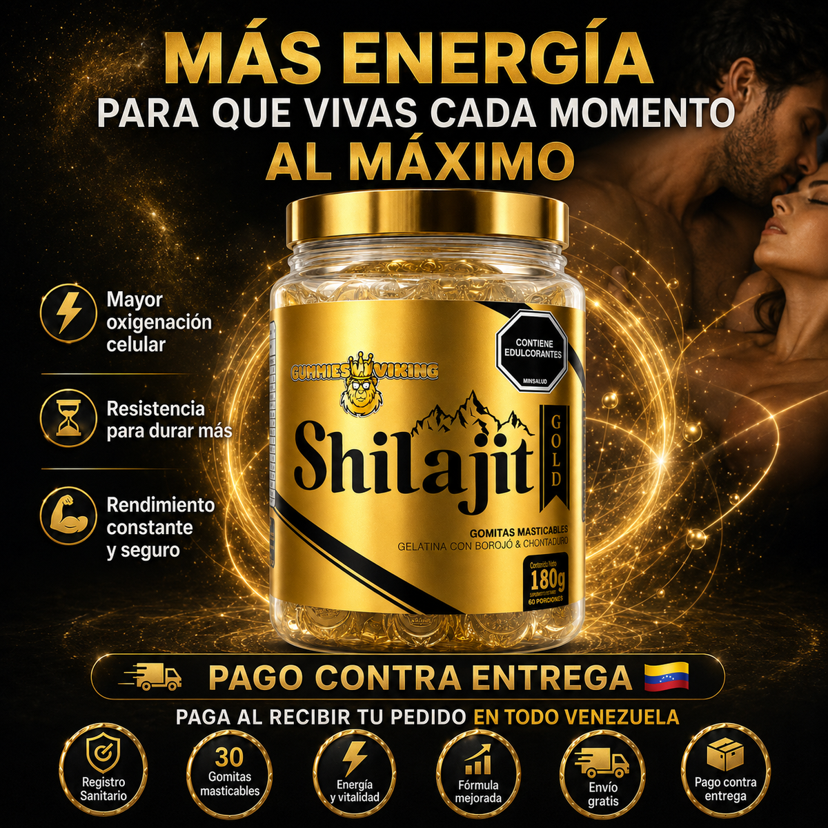 Shilajit 60 Gomitas Edición Especial & Limitada