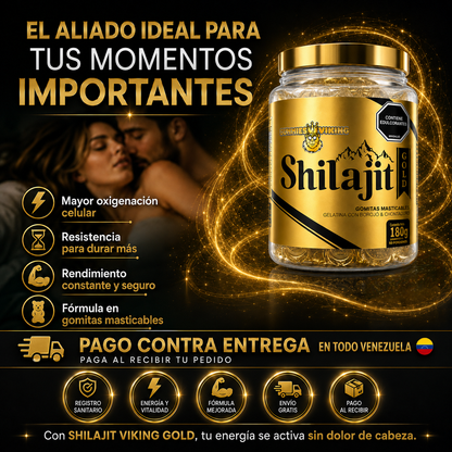 Shilajit 60 Gomitas Edición Especial & Limitada