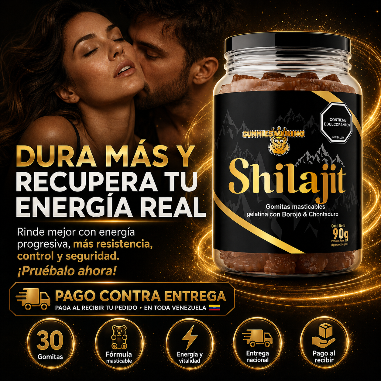 Shilajit En Gomitas Edición Especial & Limitada.